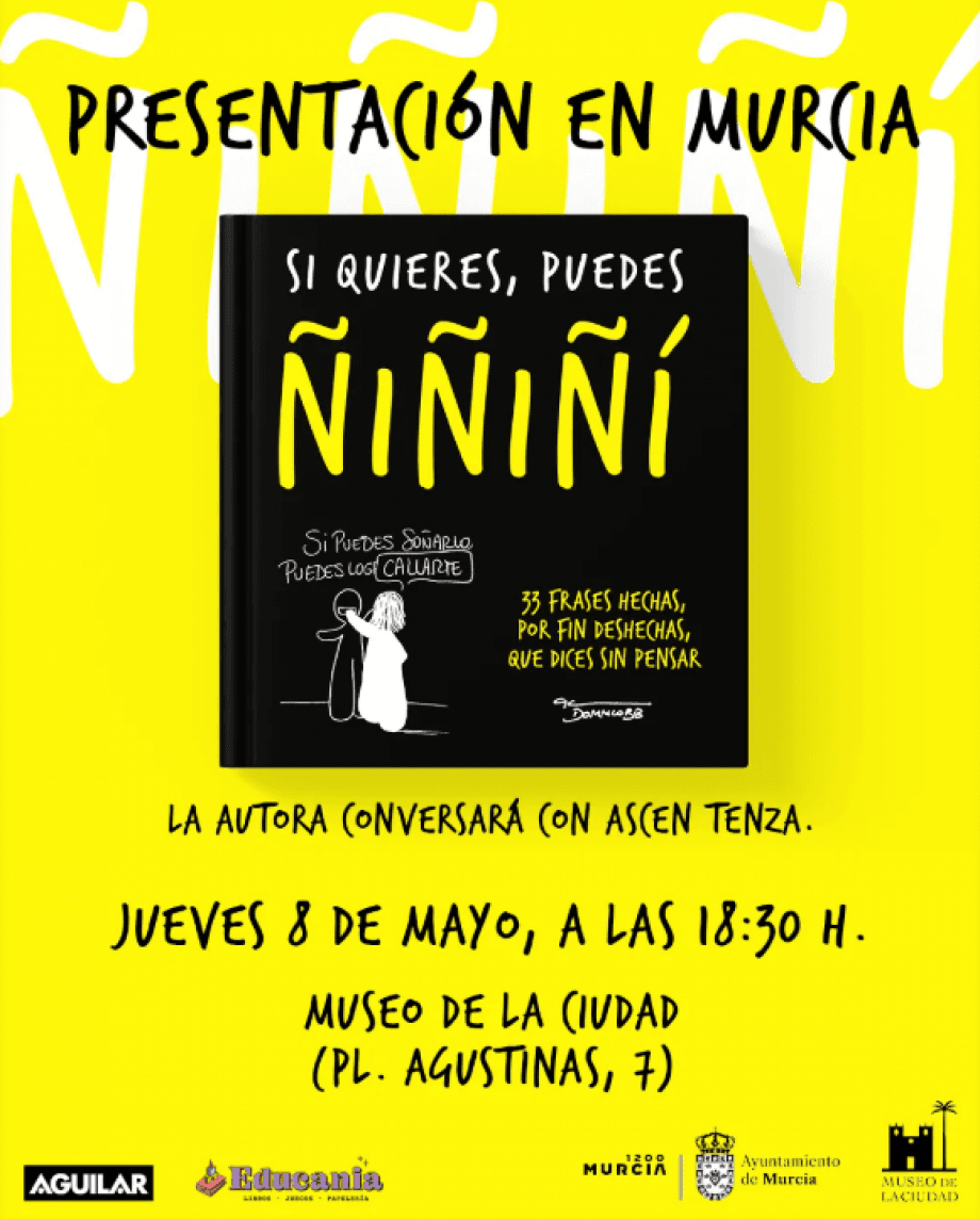 'Si quieres, puedes ÑIÑIÑI'. Presentación del libro de de Domm Cobb