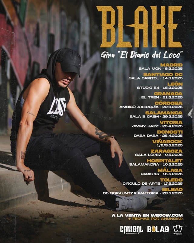 Blake. Gira «El diario del loco»