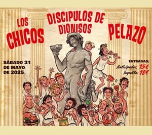 Concierto: Los Chicos + Discípulos de Dionisos + Pelazo