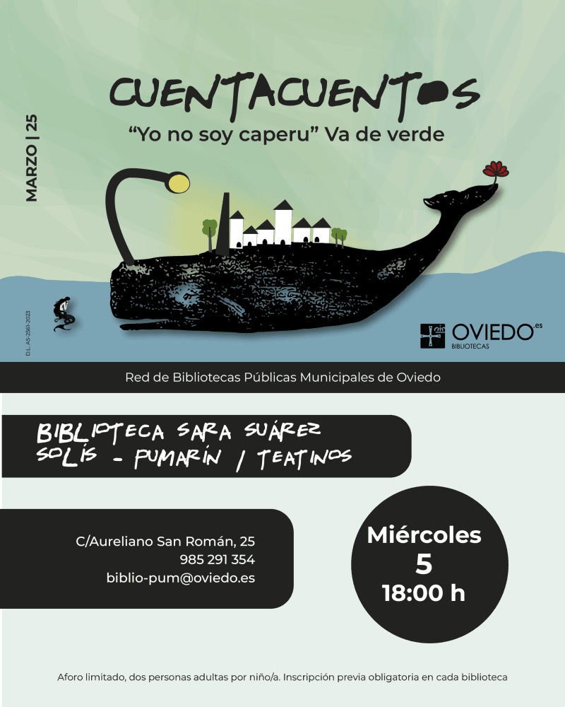 Cuentacuentos “Yo no soy caperu”