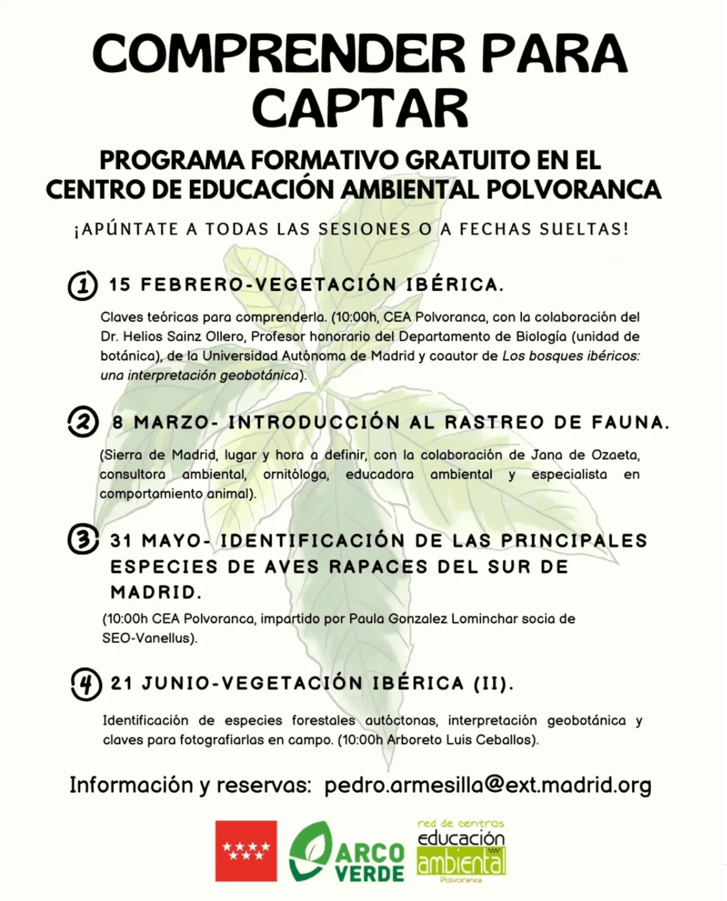 Comprender para captar: Programa formativo