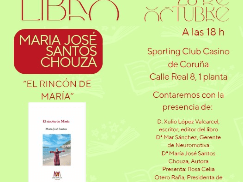 Presentación del libro 'El Rincón de María'