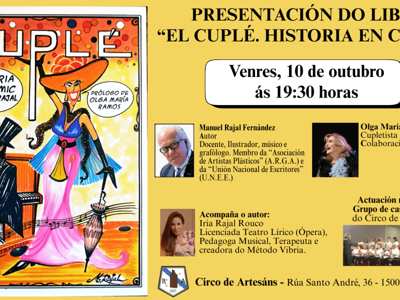 Presentación del libro 'El Cuplé. Historia en cómic'