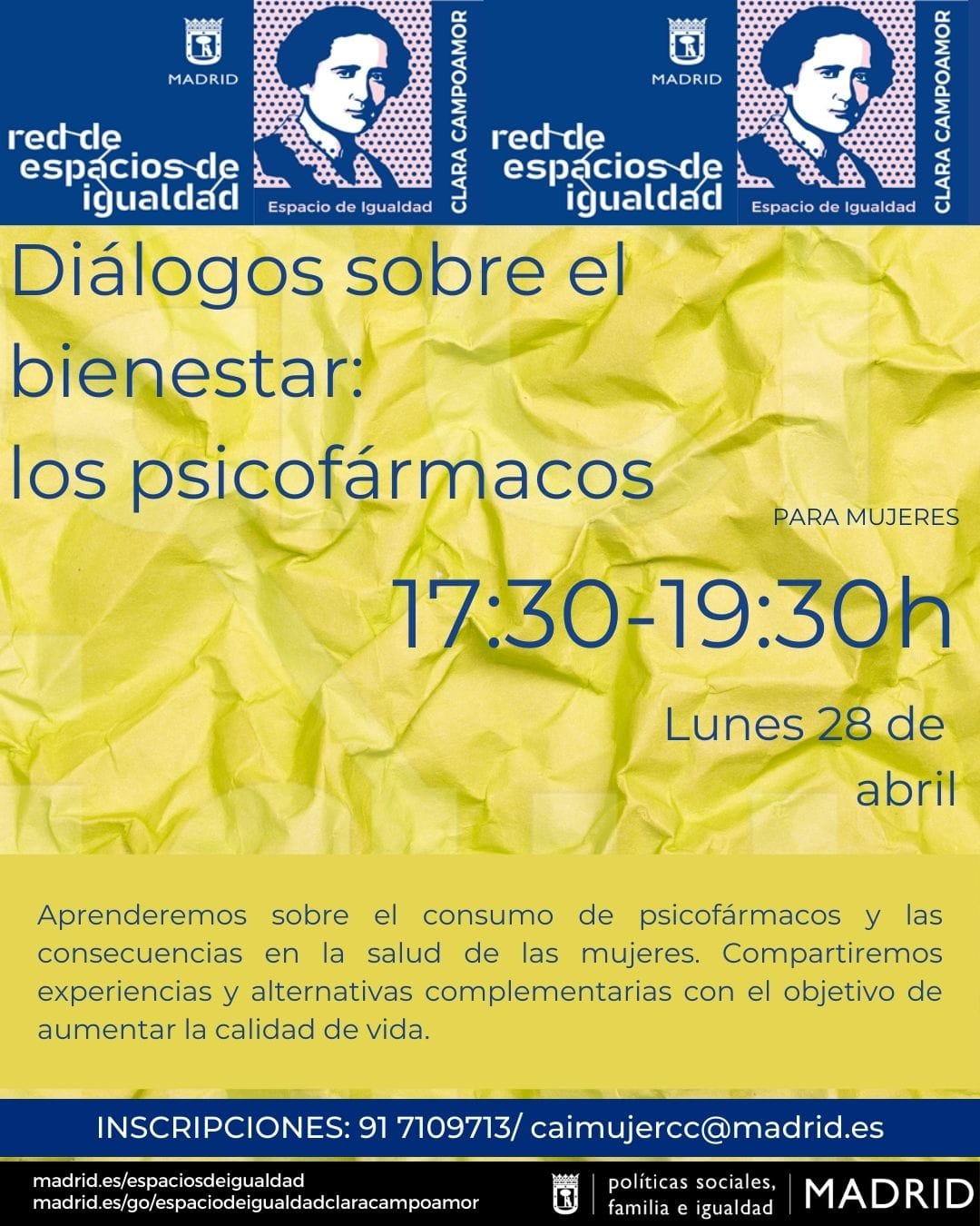 Diálogos sobre el bienestar: los psicofármacos