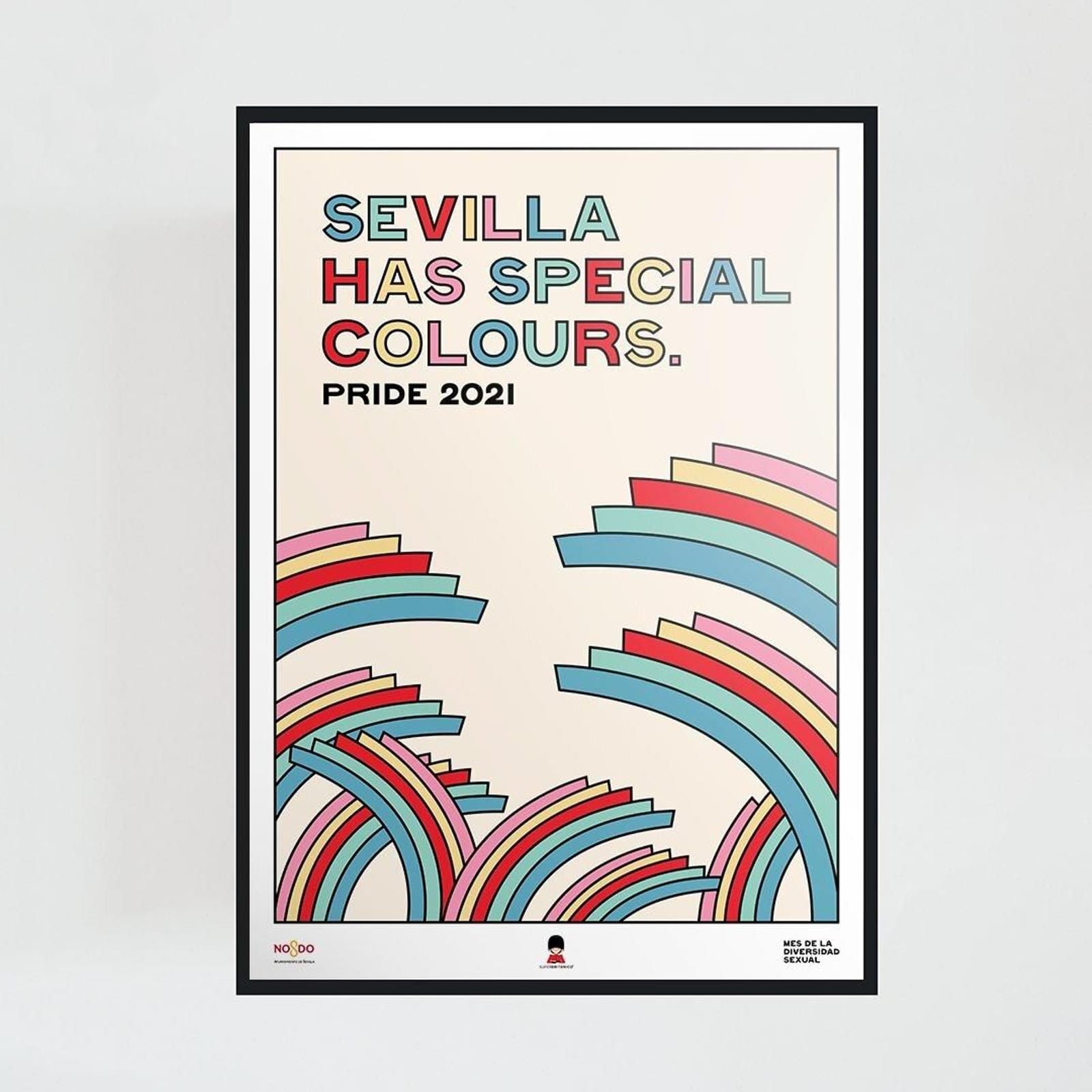 Presentación del cartel del Orgullo de Sevilla