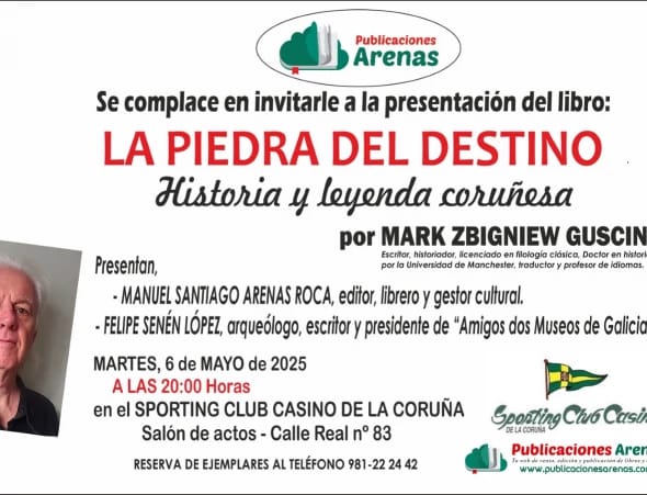 Presentación de 'La piedra del destino' de Mark Guscin