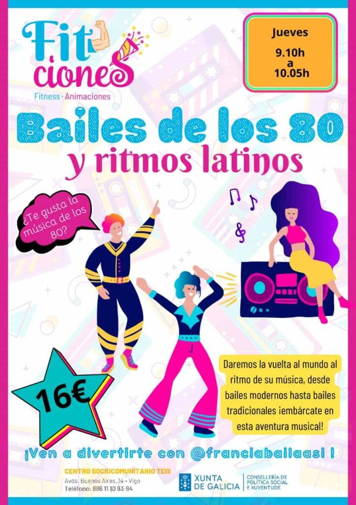 Bailes de los ochenta y ritmos latinos