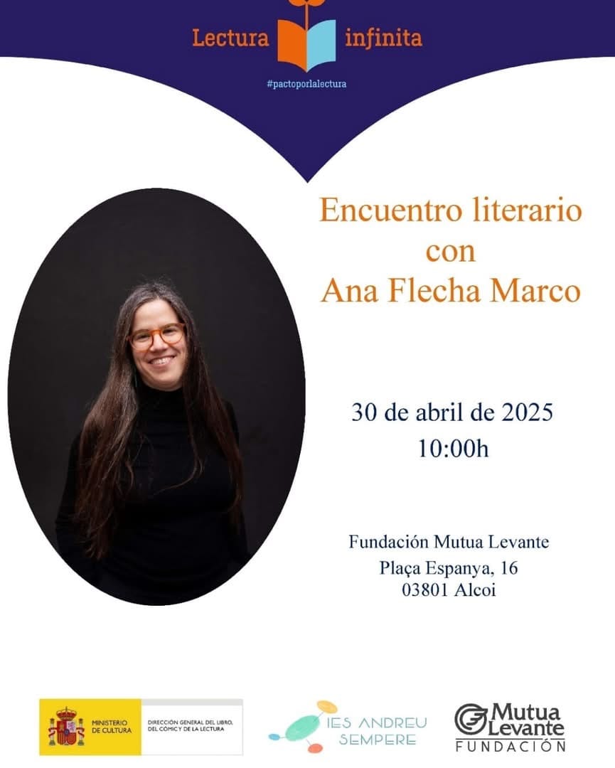 Encuentro literario con Ana Flecha Marco