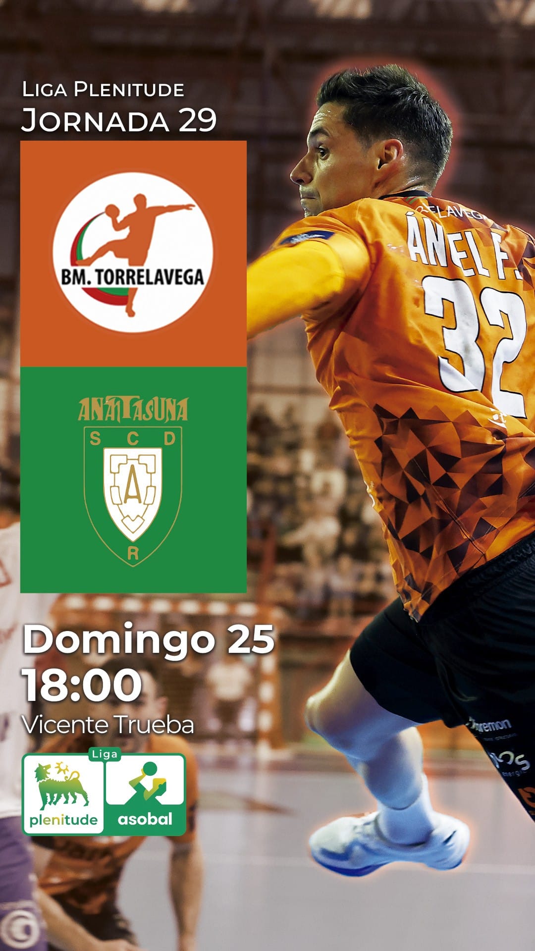 Partido de Balonmano Bathco BM Torrelavega