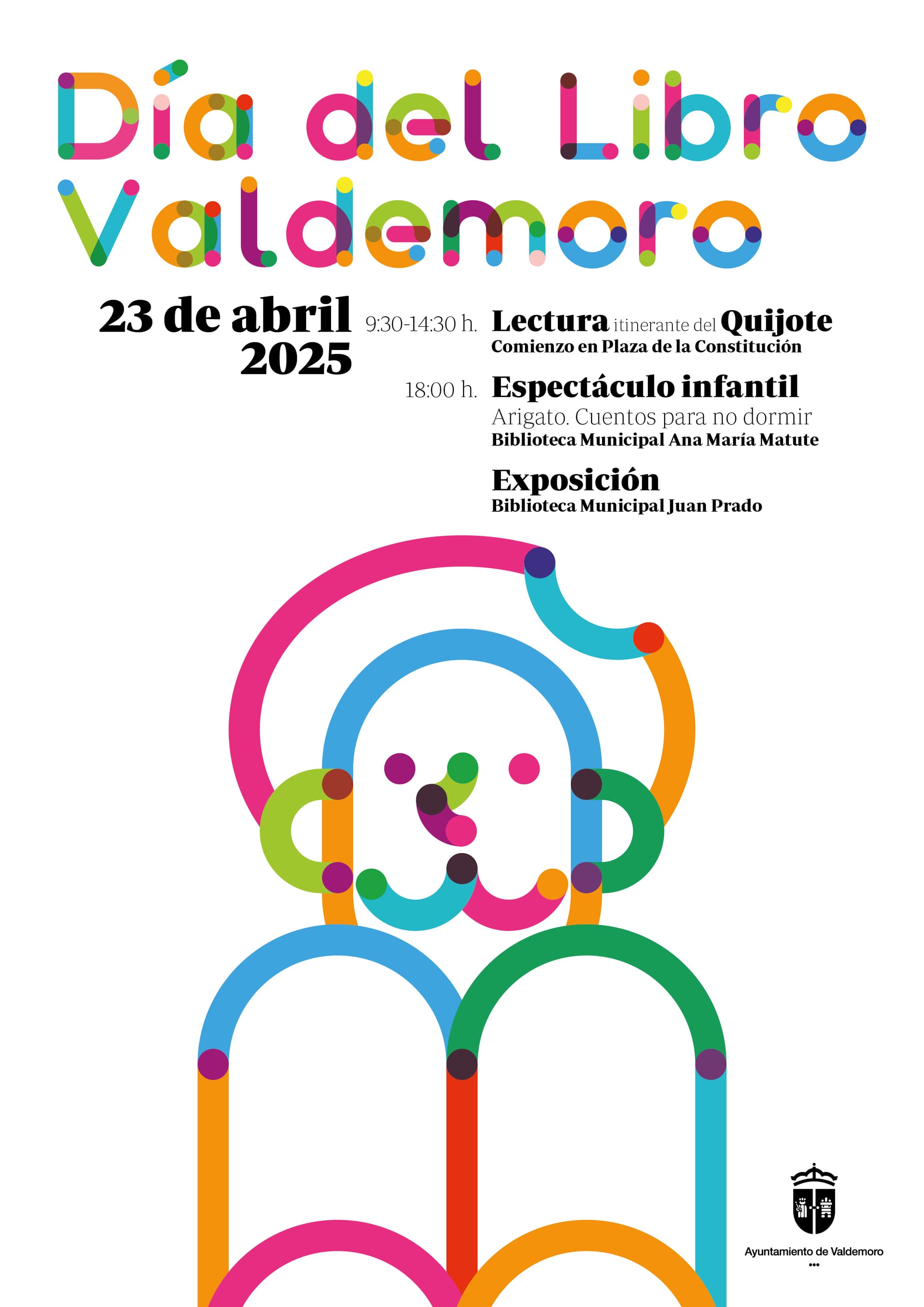 DÍA DEL LIBRO: LECTURA DEL QUIJOTE, CUENTOS Y EXPOSICIÓN