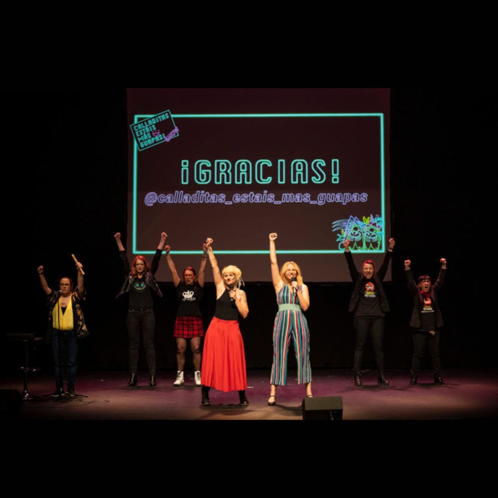 Calladitas estáis más guapas