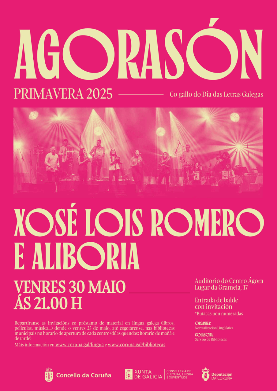 Xosé Lois Romero e Aliboria no AgoraSón