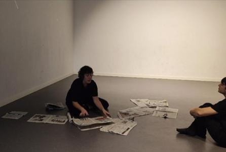 Mercadillo de intercambio sin dinero.