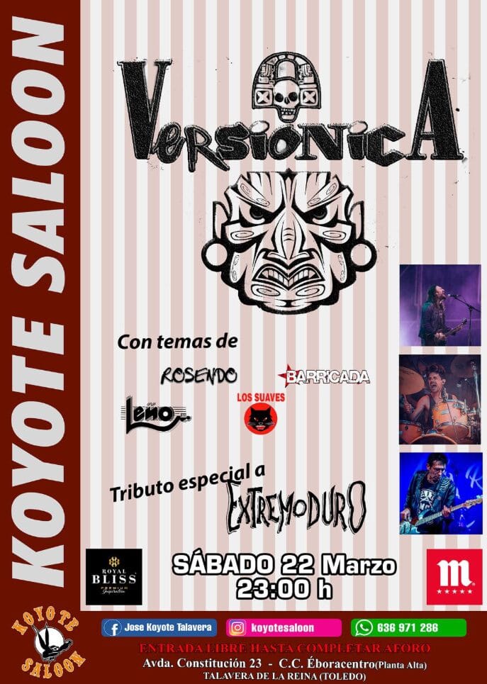 Versionica en Koyote Saloon