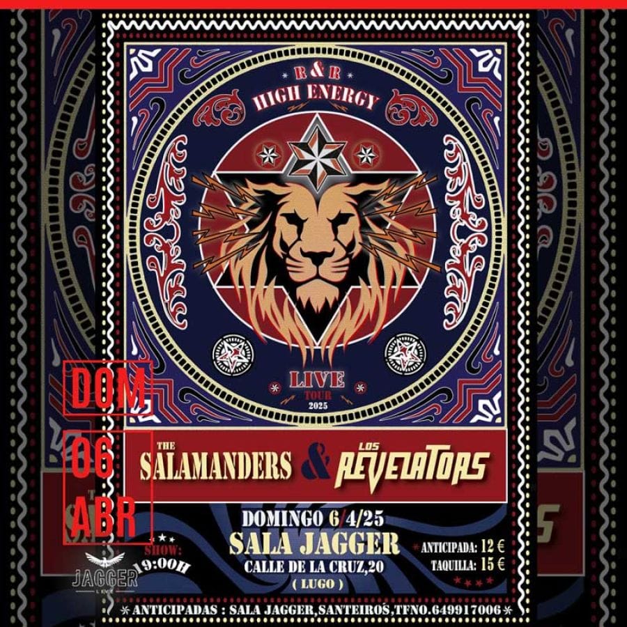 THE SALAMANDERS + LOS REVELATORS