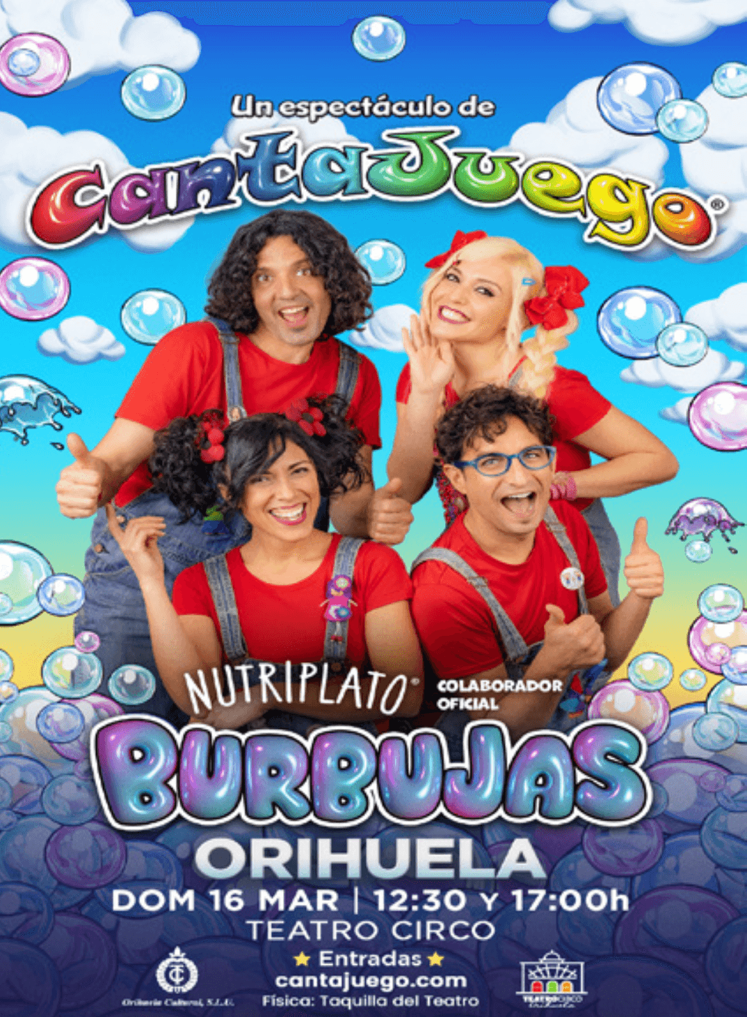 CantaJuego: Burbujas