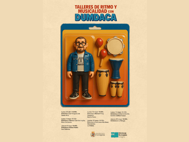 Taller de ritmo y musicalidad con Dumdaca