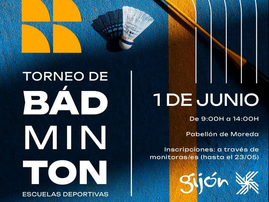 Torneo Bádminton (Escuelas Deportivas)