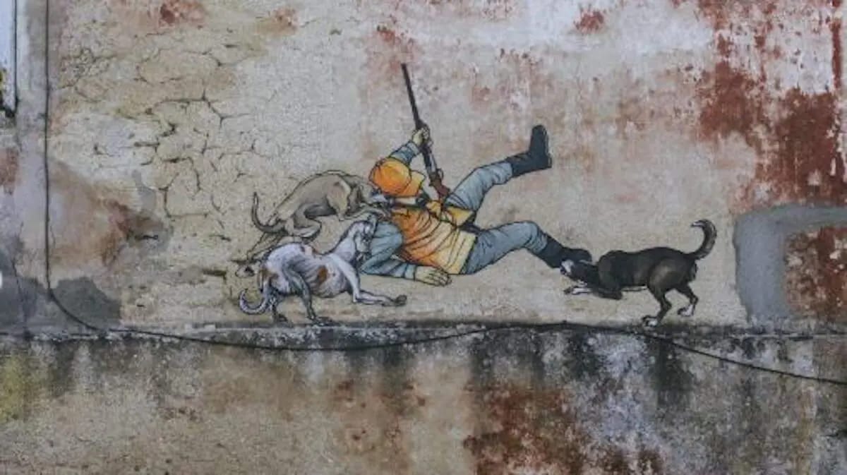 Obra de Primo sobre la caza