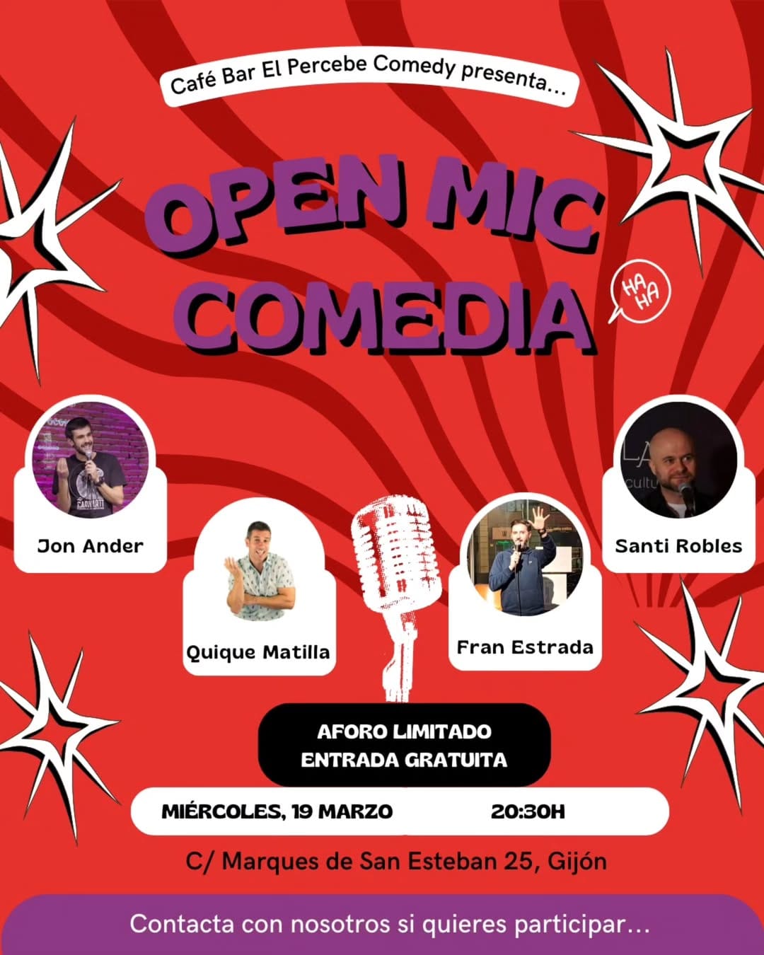 Open Mic de Comedia