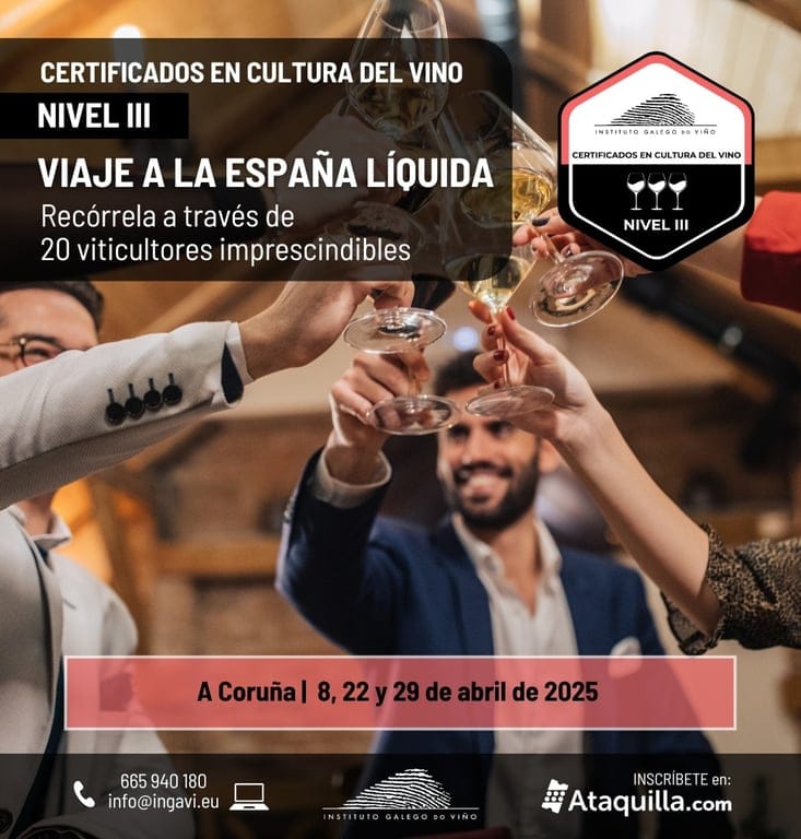 CERTIFICADOS EN CULTURA DEL VINO Nivel III_ Viaje a la España líquida