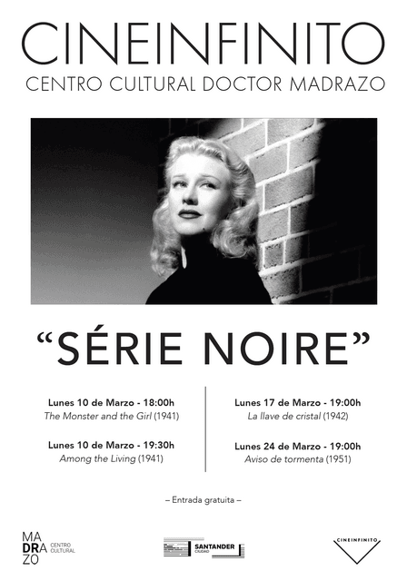 Doble sesión del ciclo Série Noire: "The Monster and the Girl" y "Among the Living"