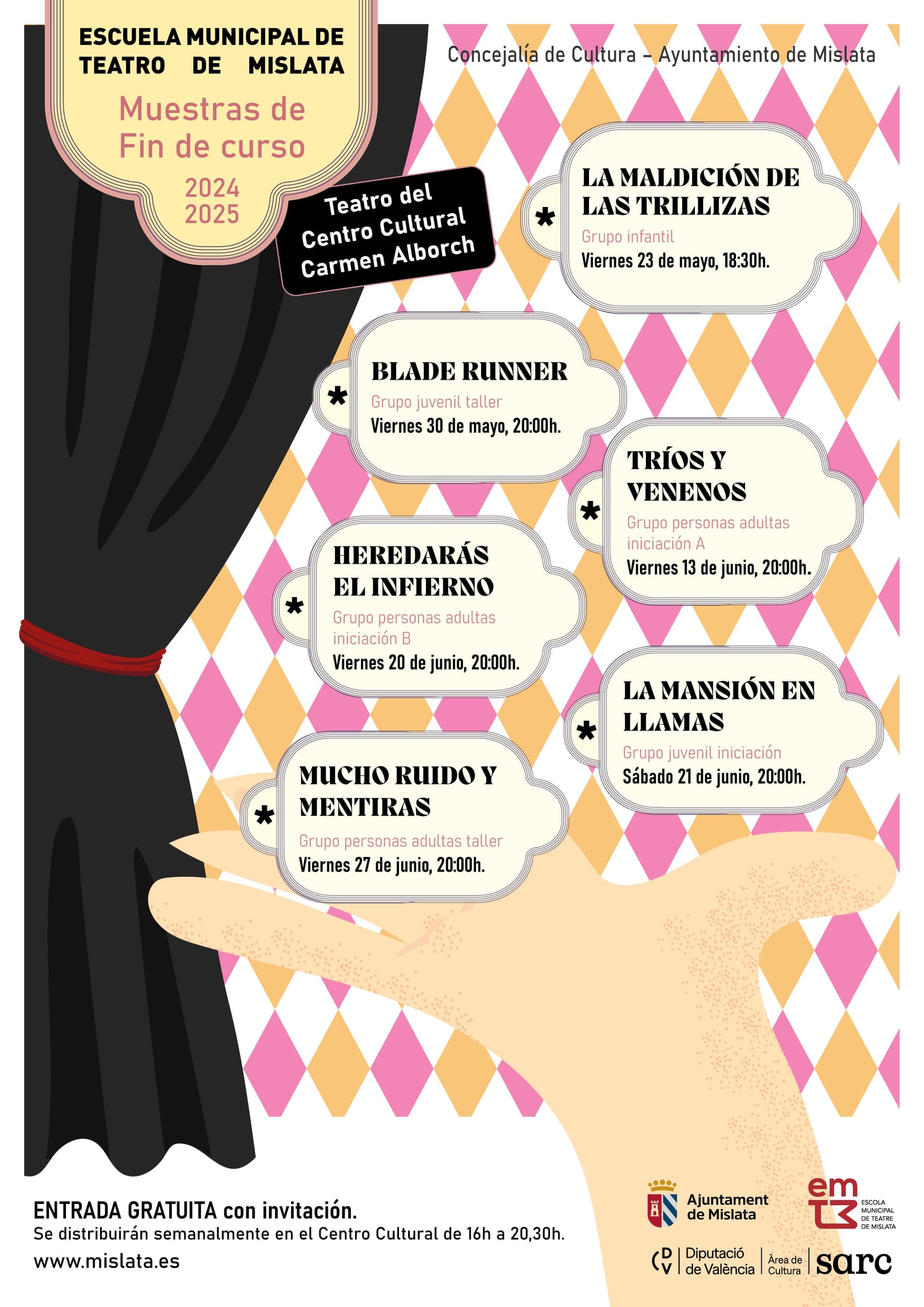 EMTM. Muestras fin de curso 2024-2025