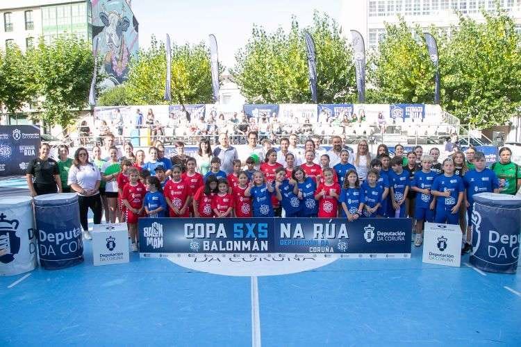 Copa Deputación 5x5 de Balonmán na Rúa
