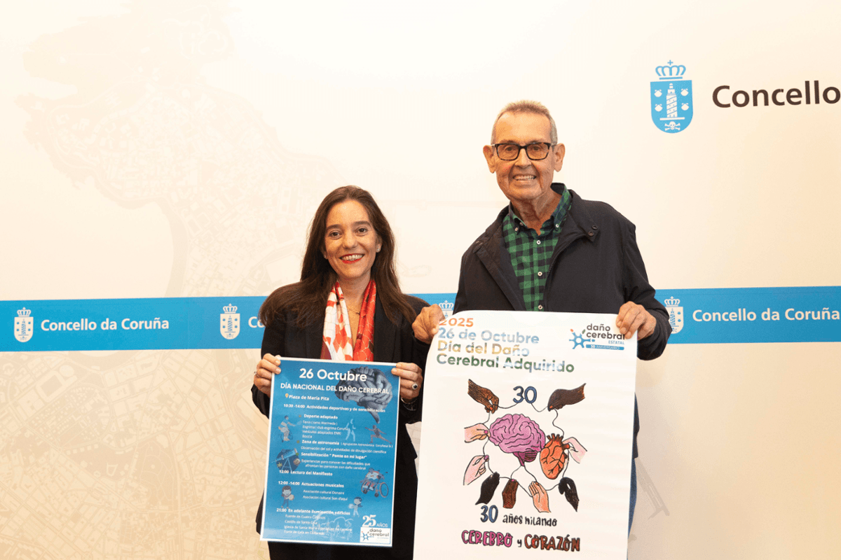 Lectura do manifesto polo Día Nacional do Dano Cerebral Adquirido