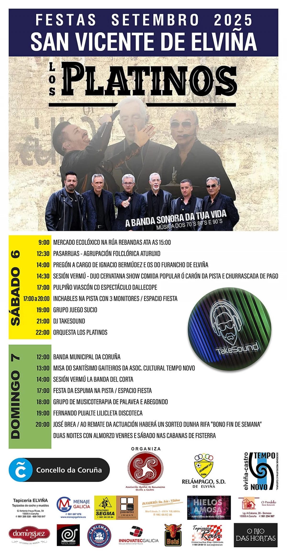 Fiestas de Setembro 2025 en Elviña