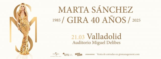 Marta Sánchez. Gira 40 años