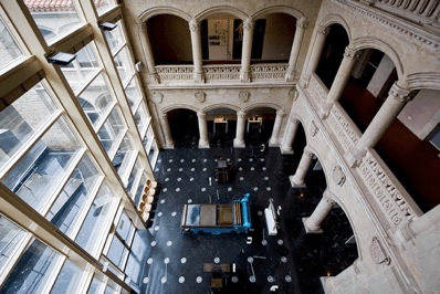 Exhibición de la cabeza de Baco