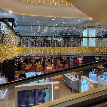 Visita de los personajes de Navidad