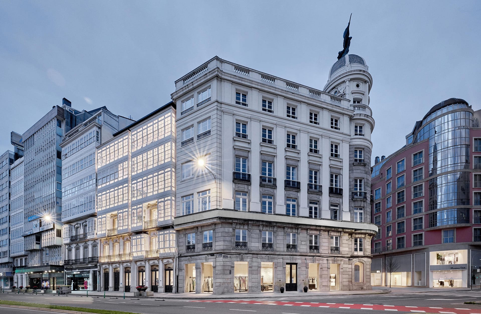 Tienda efímera de Navidad de Inditex