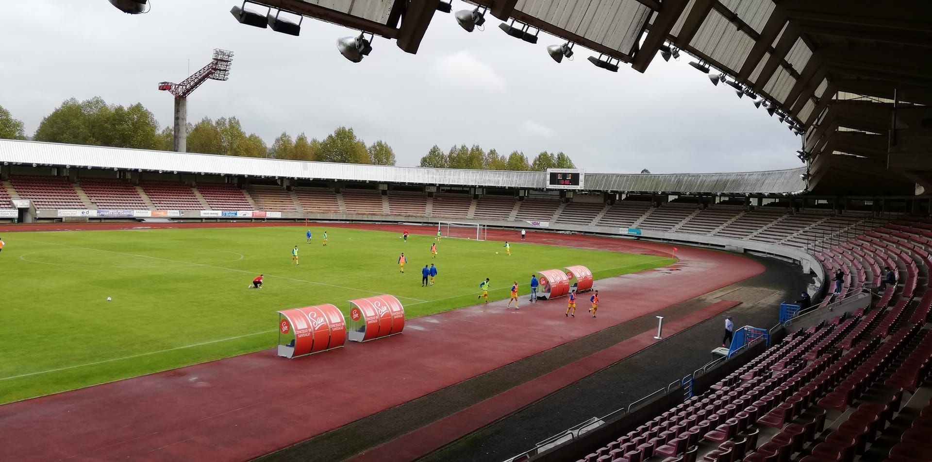 Partido SD Compostela vs Silva