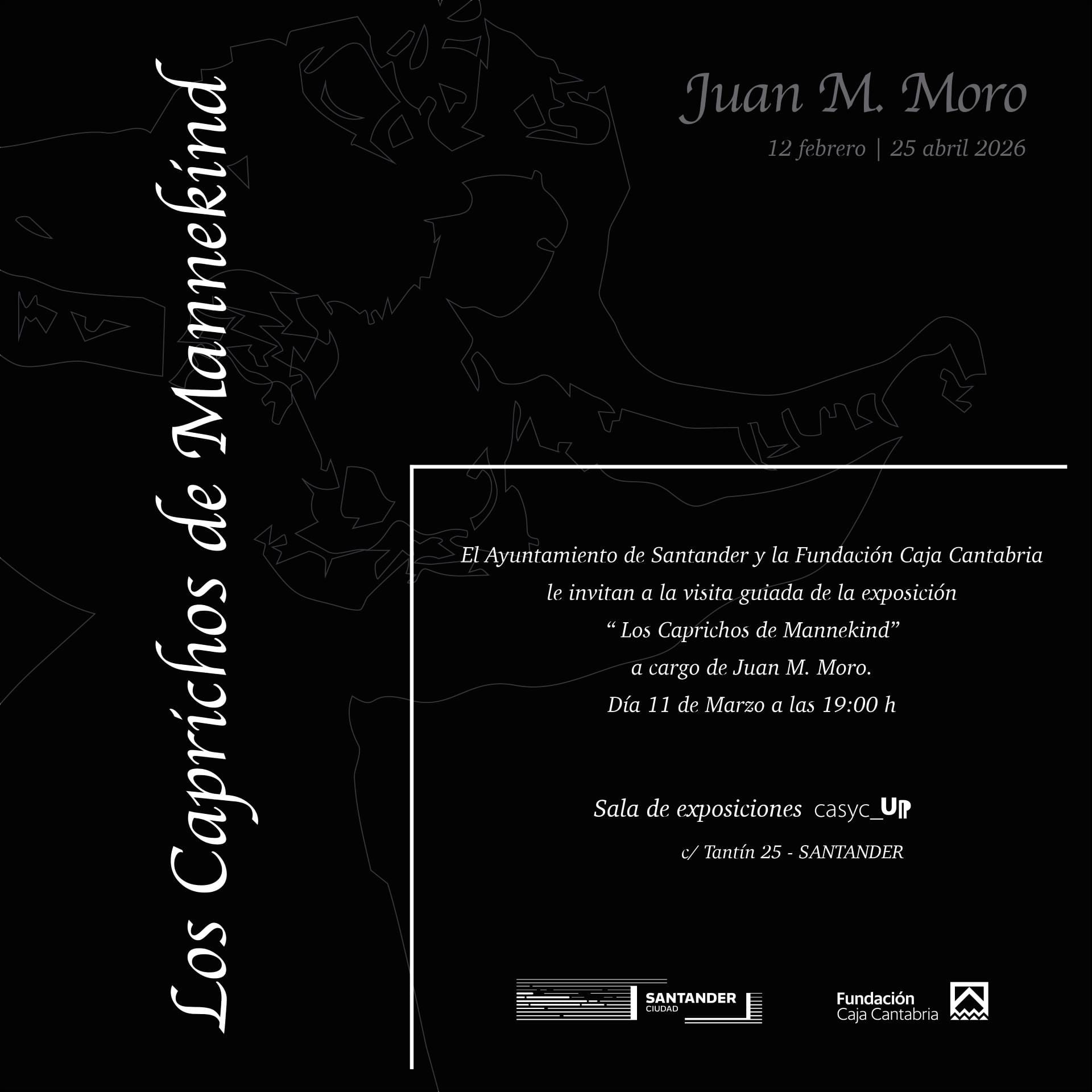 Visita guiada por Juan M. Moro a 'Los Caprichos de Mannekind'