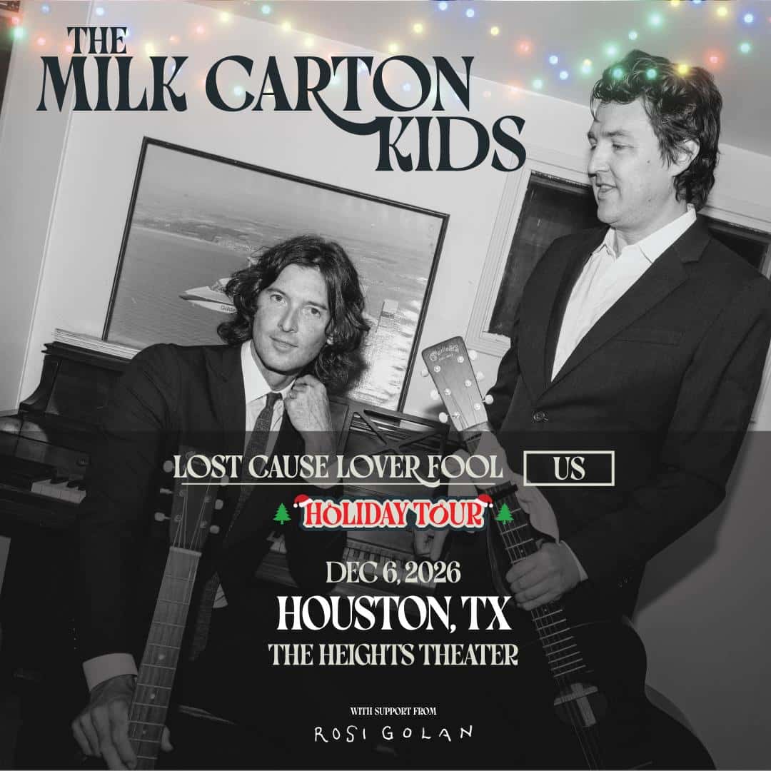 The Milk Carton Kids - Lost Cause Lover Fool Holiday Tour