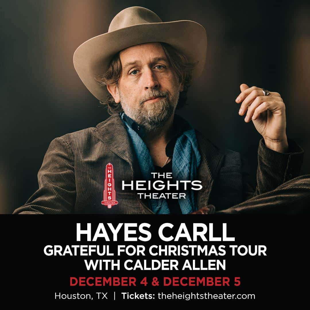 Hayes Carll - Grateful for Christmas Tour - Night 1