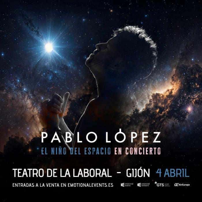Pablo López. El Niño del Espacio en Concierto 2026