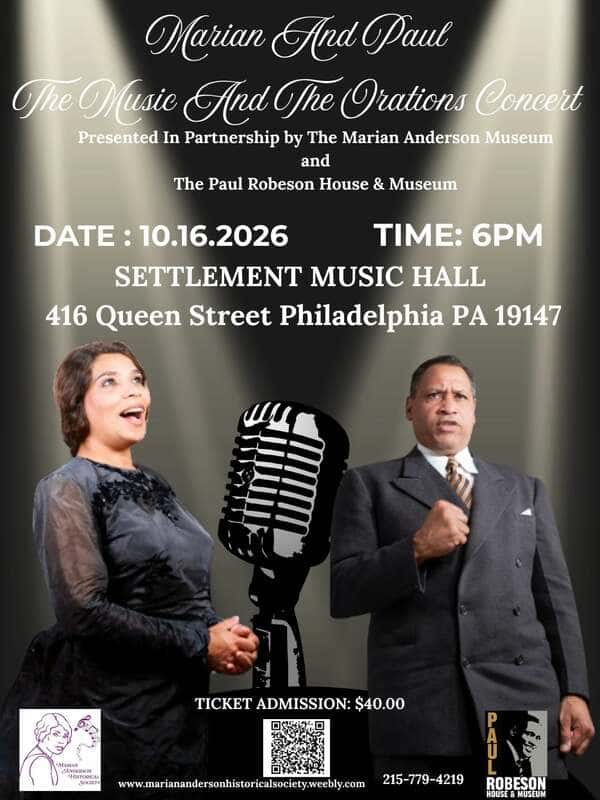 Marian and Paul: The Music and The Oration Concert