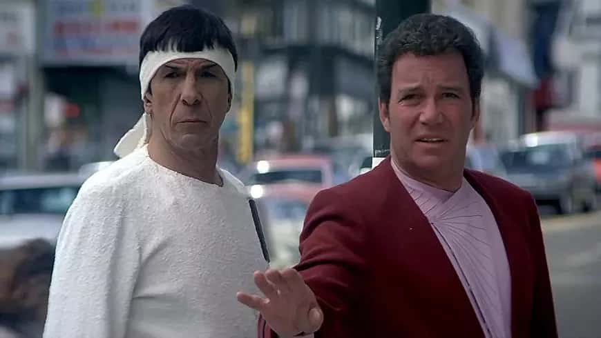 Star Trek: The Motion Picture, The Wrath of Khan, The Search for Spock and The Voyage Home