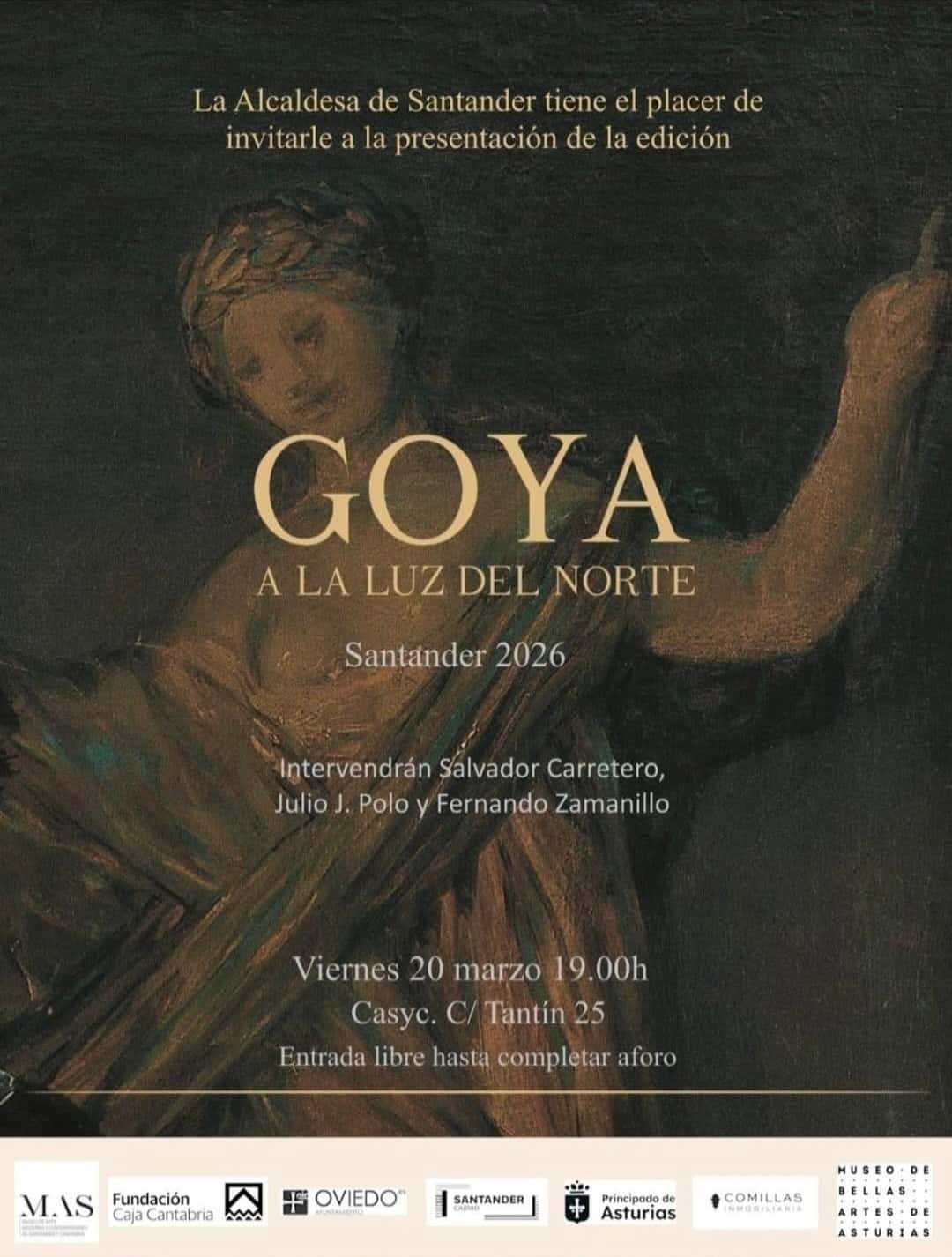 Presentación del libro 'Goya a la luz del norte'