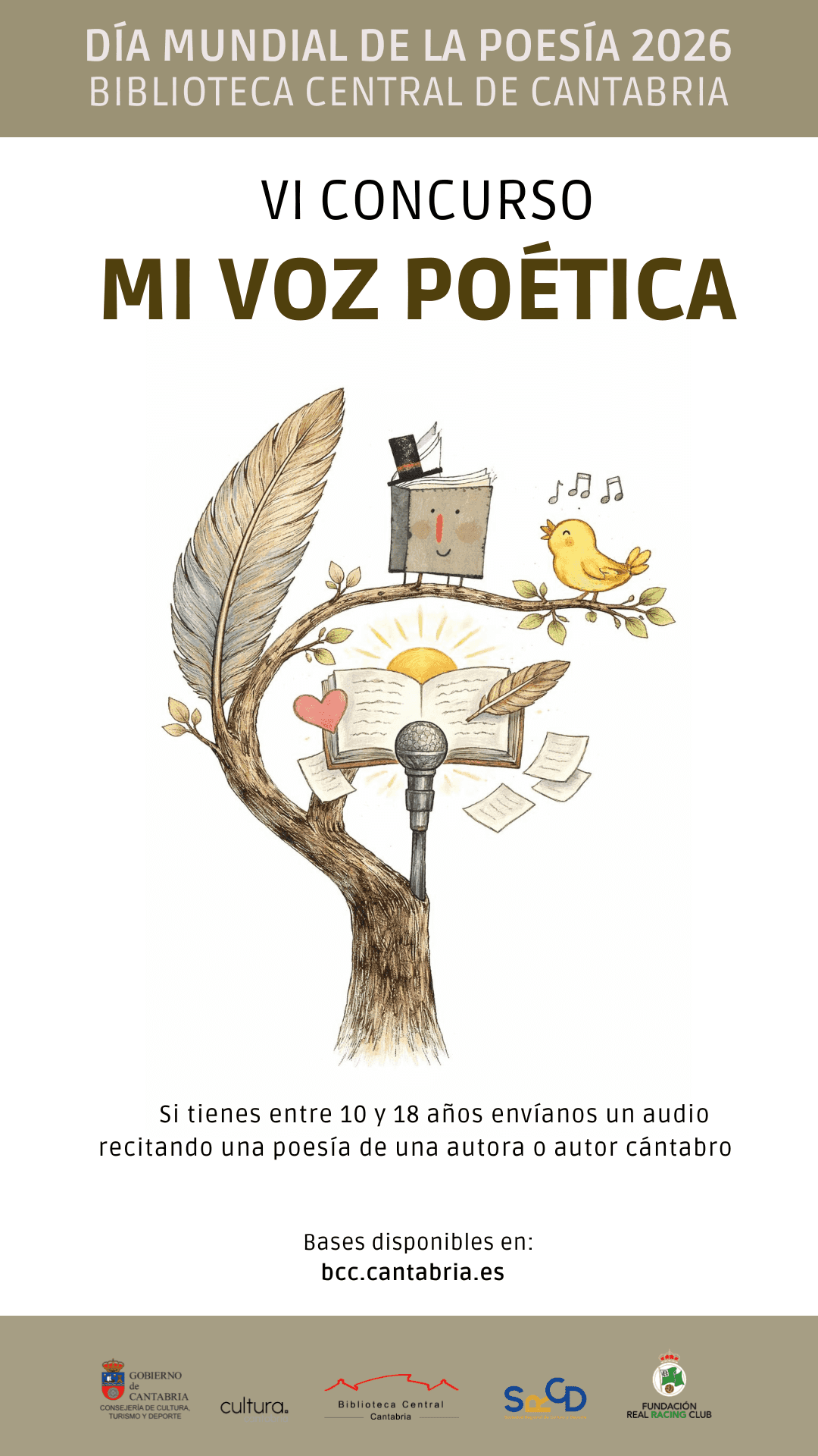 Sexta edición del concurso Mi Voz Poética