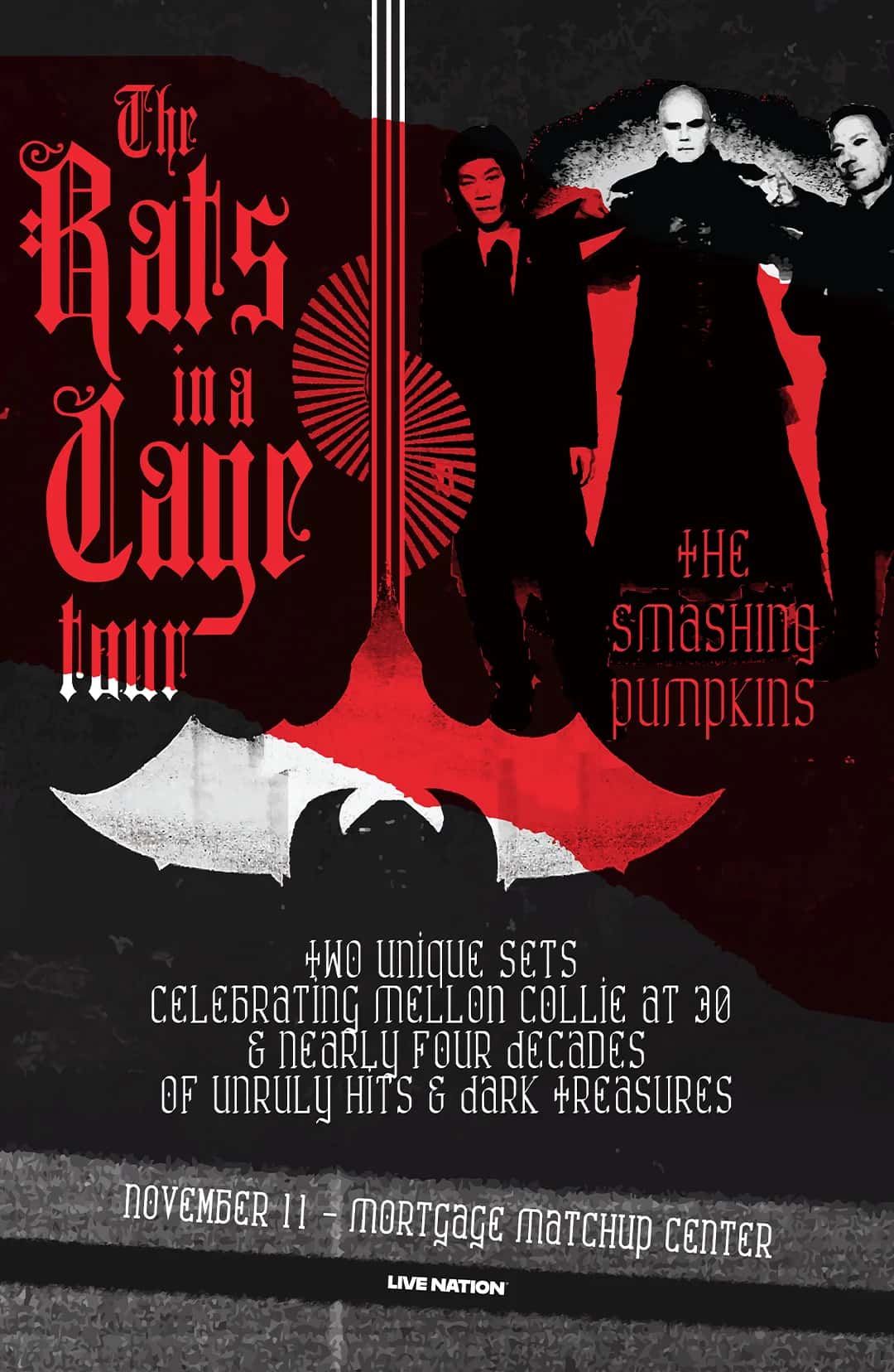 The Smashing Pumpkins - The Rats In A Cage Tour