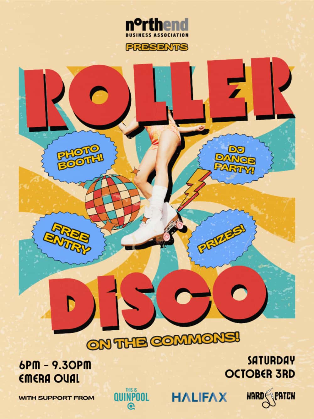 Roller Disco on The Commons!