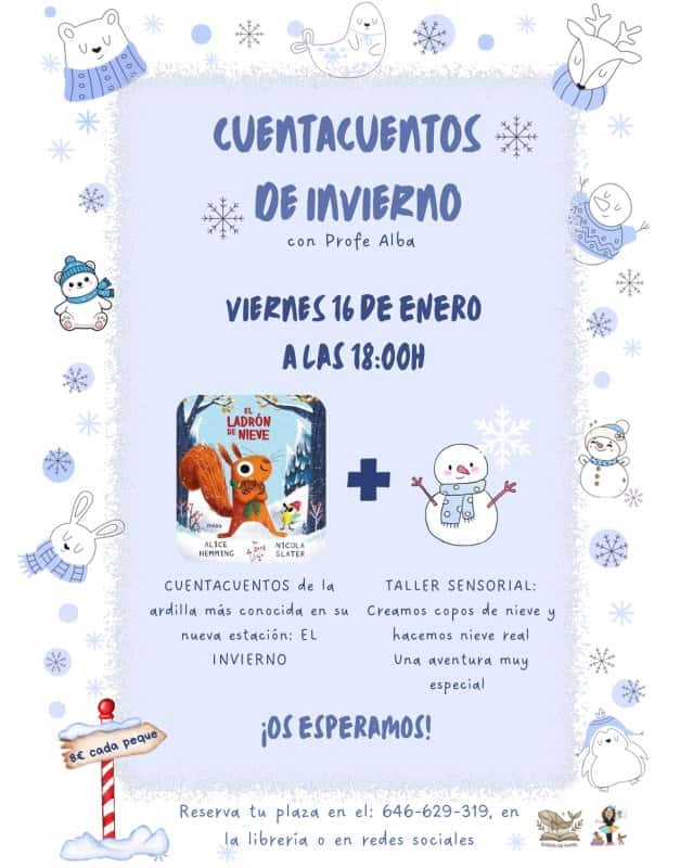 Cuentacuentos de Invierno con Profe Alba