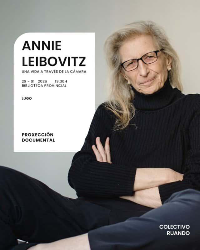 Proxección do documental: 'Annie Leibovitz: una vida a través de la cámara'