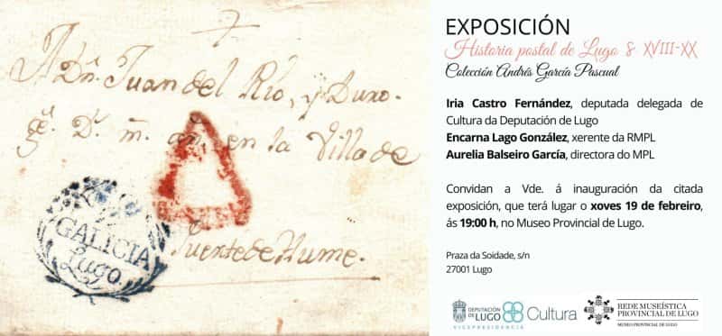 Exposición Historia Postal de Lugo (s. XVIII–XX)