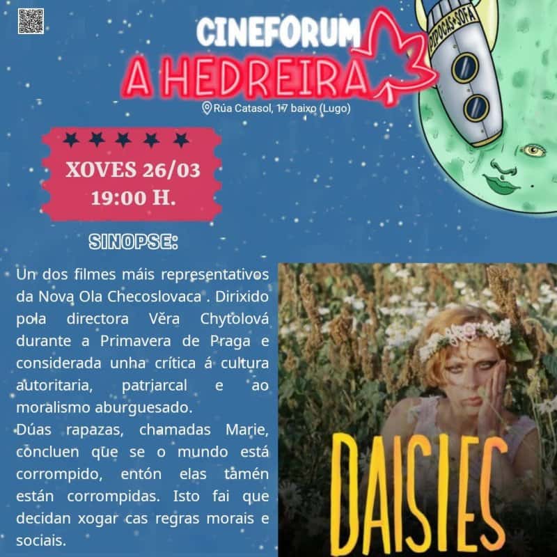Proxección de 'Daisies' no Cineforum