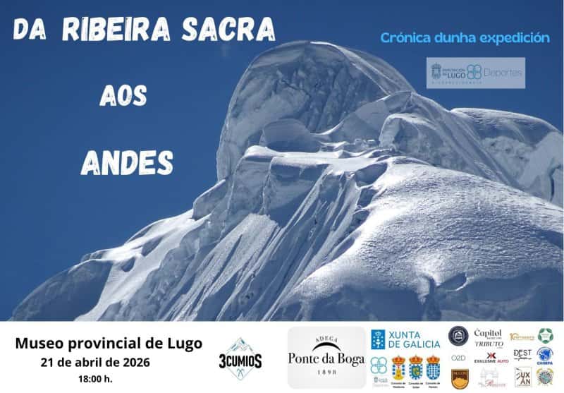 Presentación de 'Crónica dunha expedición: Da Ribeira Sacra aos Andes'